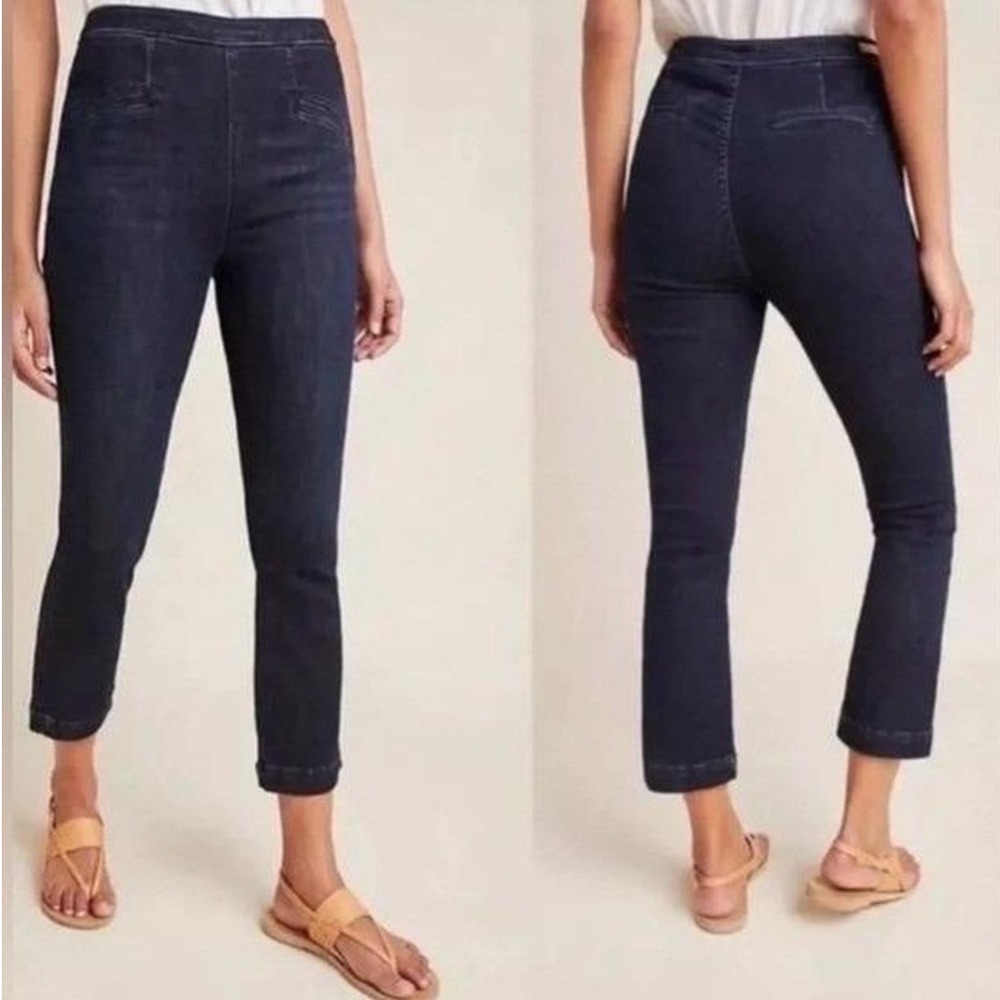 Pilcro and‎ the Letterpress High Rise Denim Legging Jeans Indigo Blue Womens 26